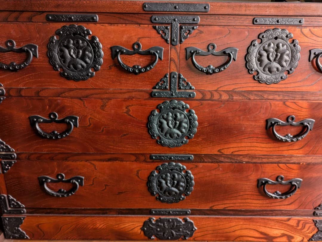 最終値下げ、岩谷堂箪笥、美品ローチェスト - メルカリ