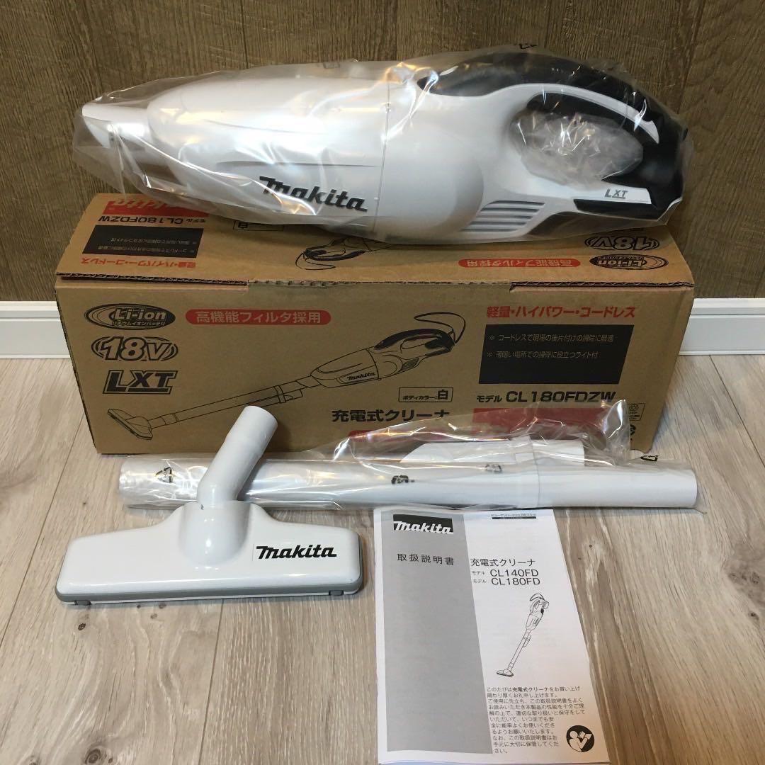マキタ掃除機　18V クリーナー、カプセル式 makita 新品未使用 マキタ（makita） マキタ掃除機 カプセル式 軽い マキタコードレス