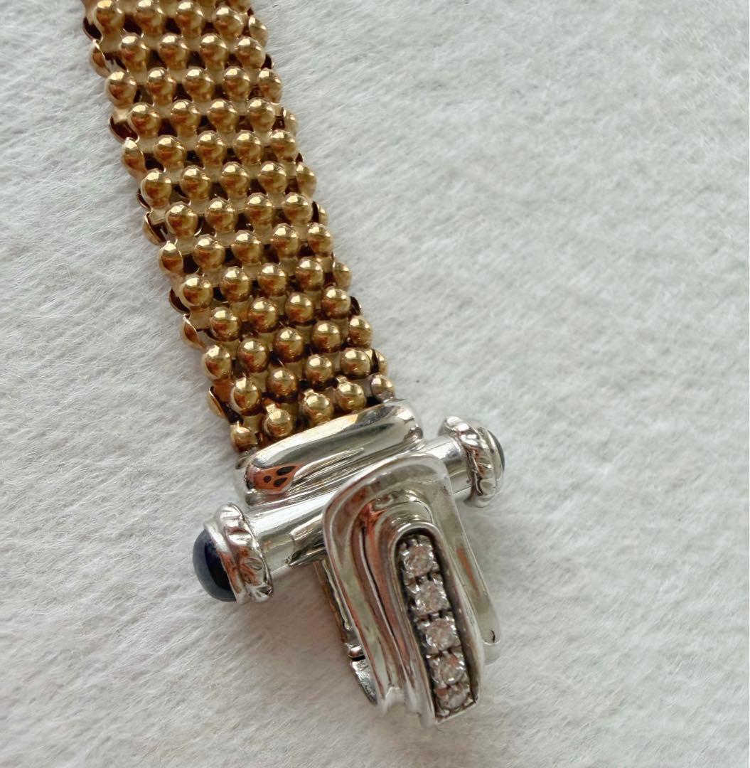 9kゴールド ポップコーンブレスレット