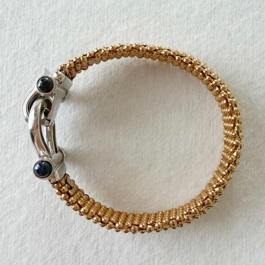 9kゴールド ポップコーンブレスレット