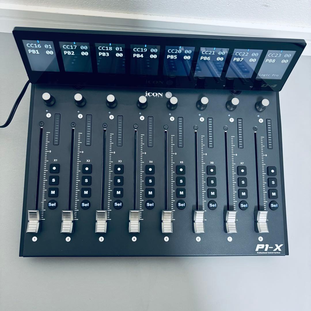 美品 ICON P1-X フィジカルコントローラー D4付 Logic対応 - メルカリ