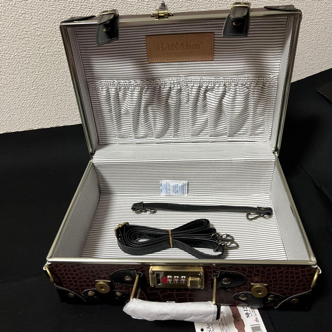 HANAism ハナイズム キャリーケース クロコブラウン XXL セット