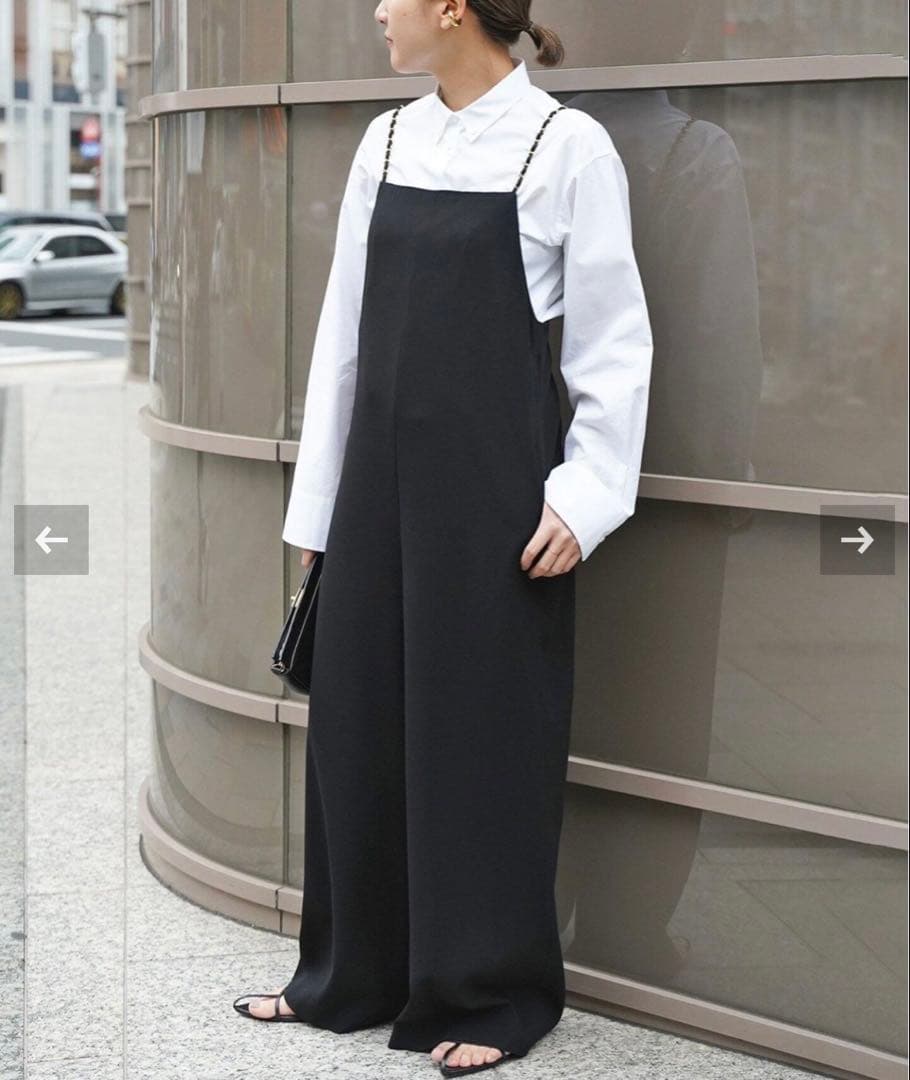 DEUXIEME CLASS ドゥーズィエムクラス チェーン ジャンプスーツ