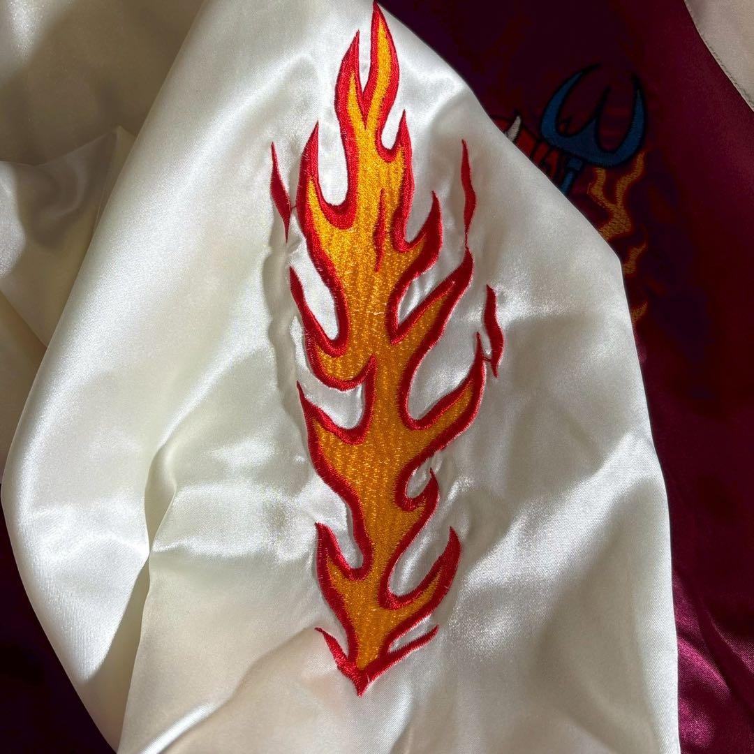 美品】GREAT RED HOT スカジャン ヴィンテージ DOG TOWN - メルカリ