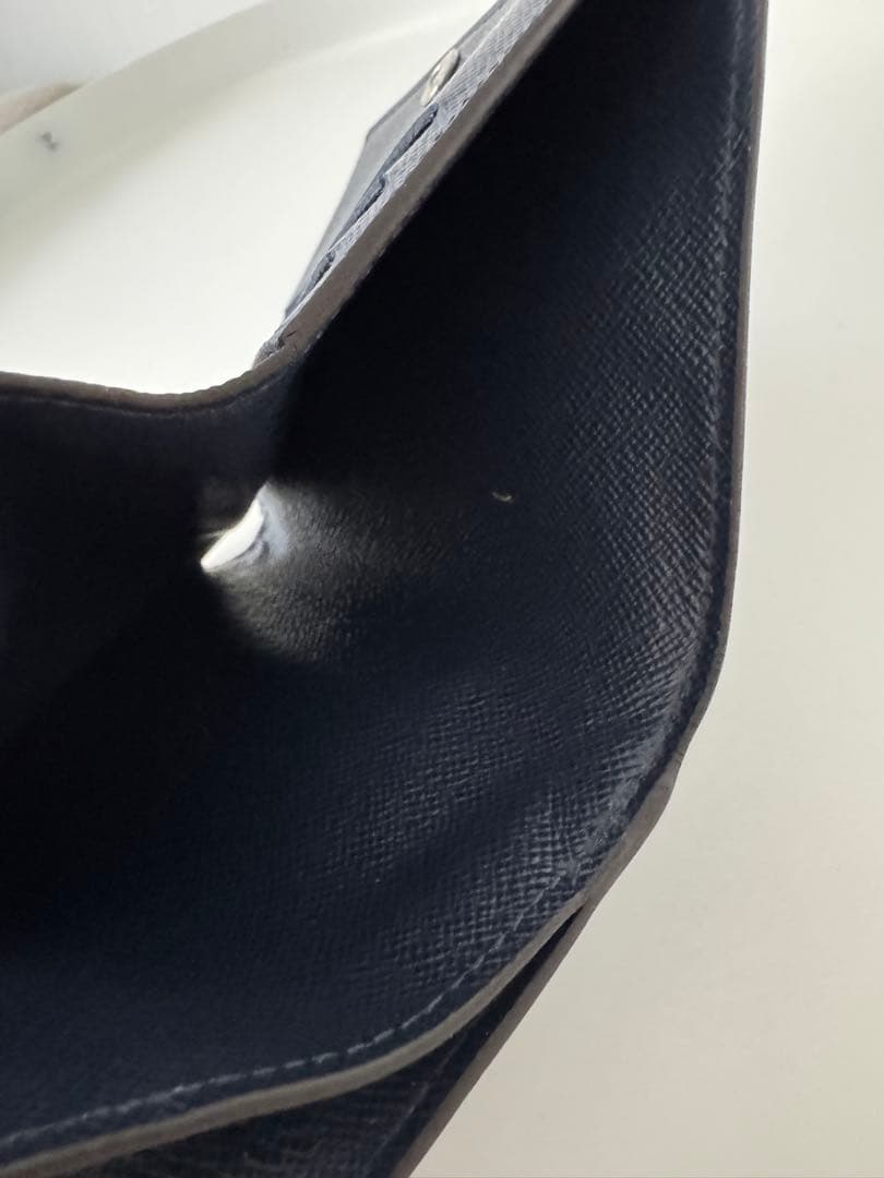 すーさん様分 ルイ・ヴィトン 二つ折財布 ダークネイビー - メルカリ