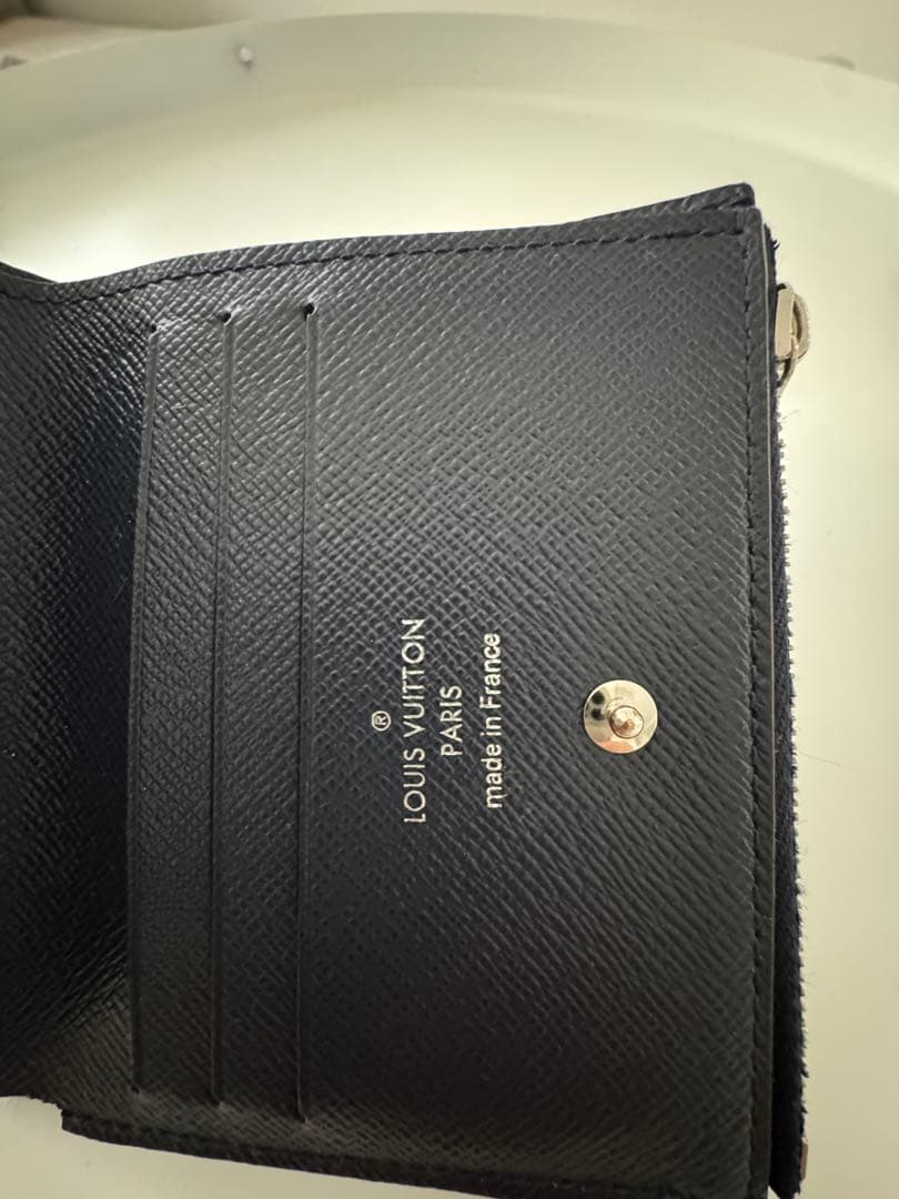 すーさん様分 ルイ・ヴィトン 二つ折財布 ダークネイビー - メルカリ