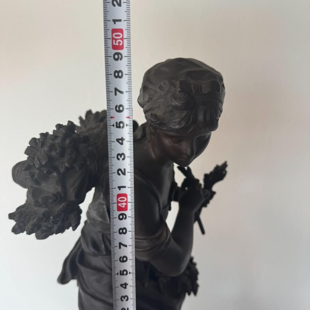 たぬき様専用 E◇美女像 ブロンズ 置物 刻印あり 銅製 美品 - メルカリ