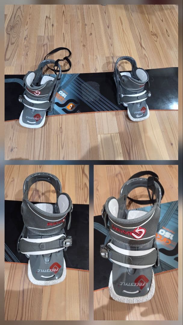 ロシニョール 150cm ＆ BURTON ビンディング リーシュ付 セット - メルカリ