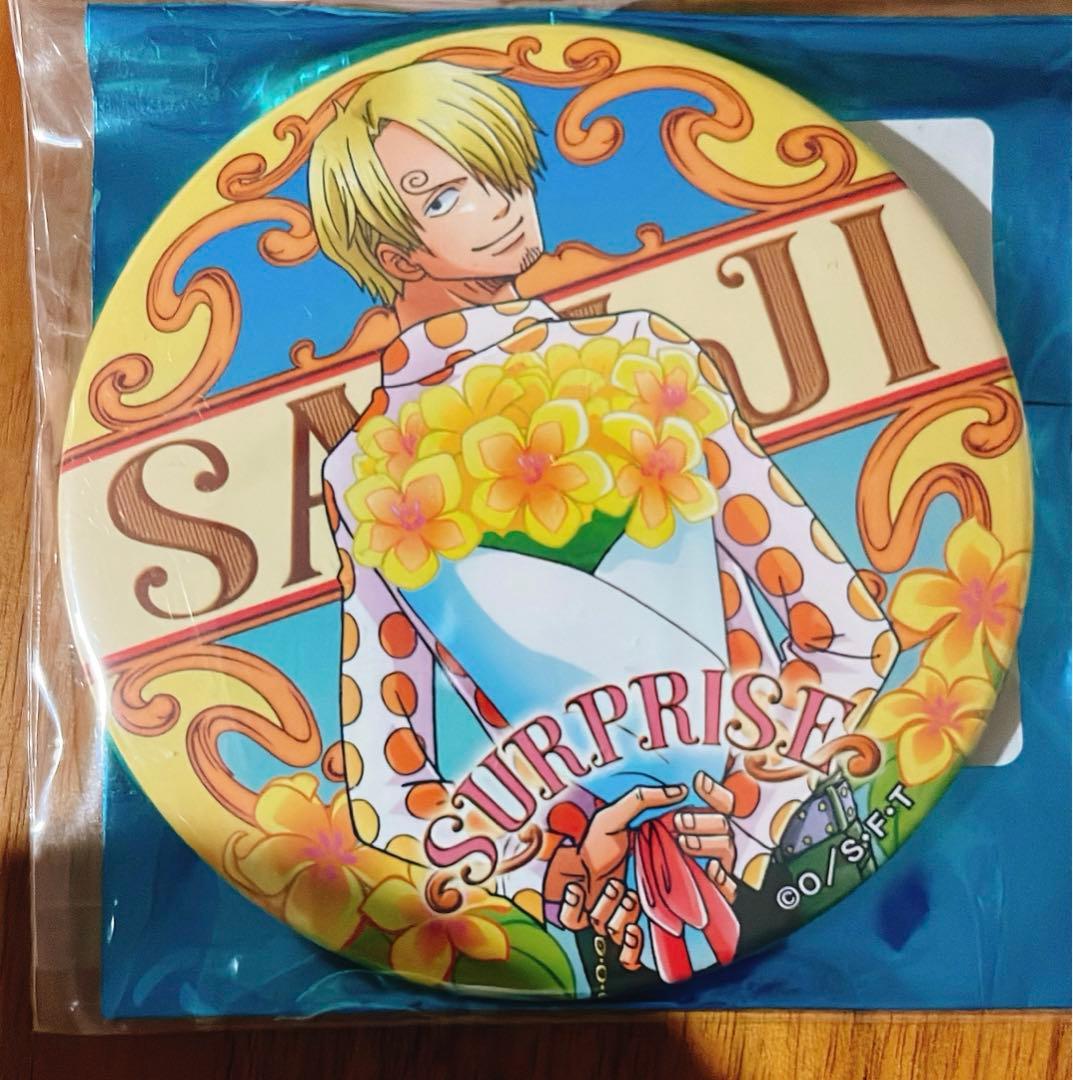 ONE PIECE ワンピース 浦和レッズ スクエア 缶バッジ サンジ