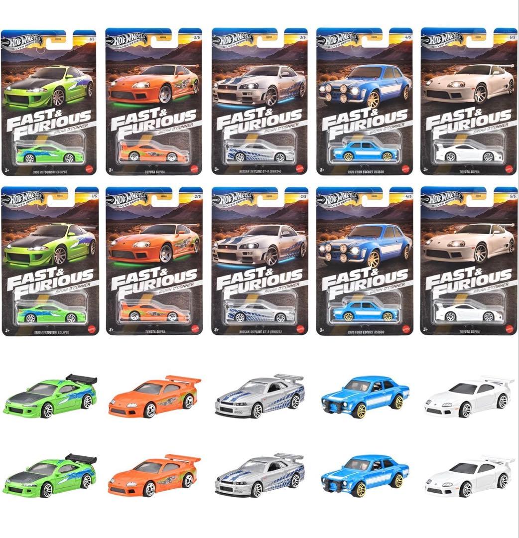 ホットウィール　ワイルドスピード　ブライアン　オコナー　未開封　10台セット ホットウィール ワイルド スピード テーマ ブライアン オコナー 10台