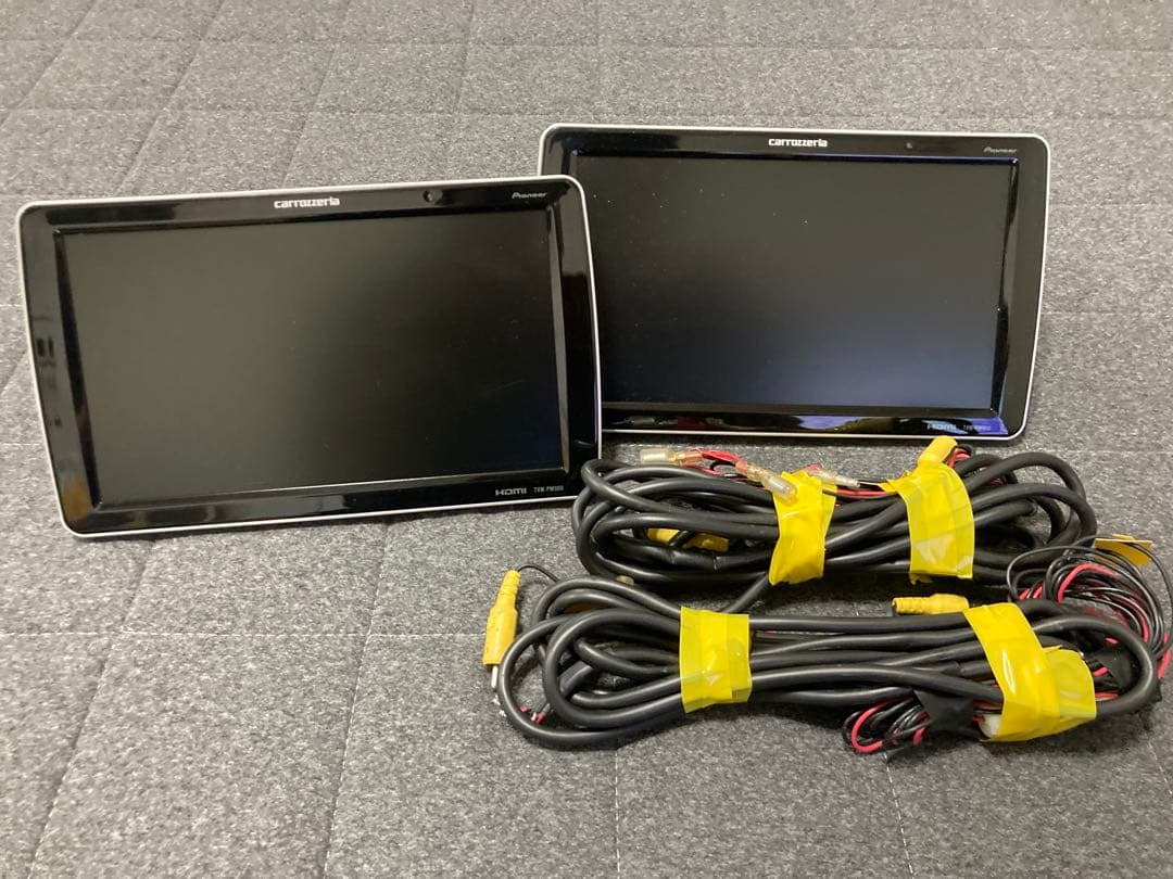 Pioneer carrozzeria モニター TVM-PW900T 2台 - メルカリ