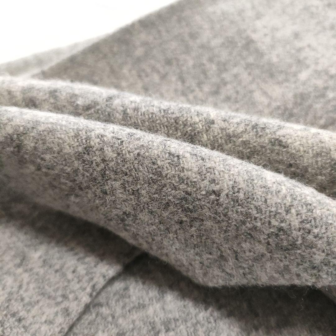 美品✨マディソンブルー ウール100％フレアパンツ ハイウエスト グレー