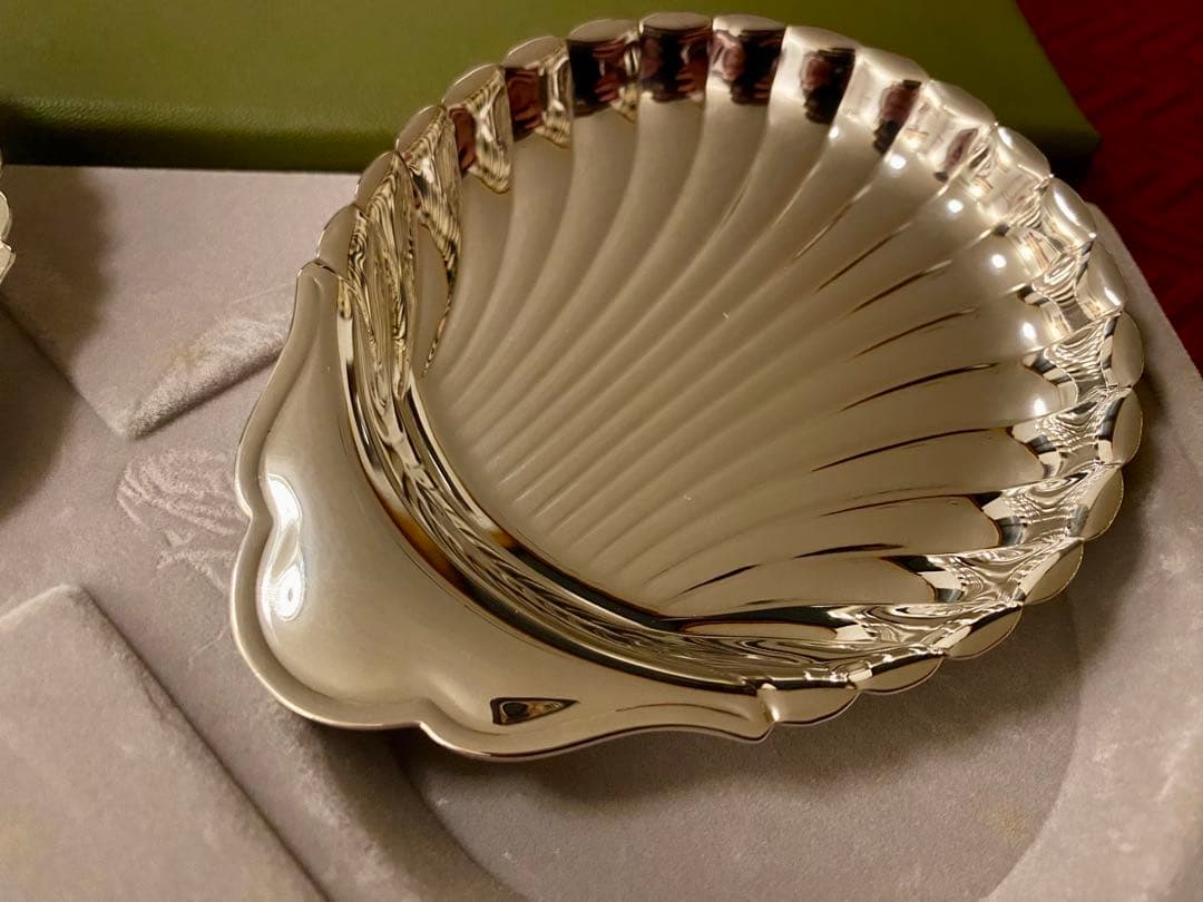 未使用品並極美品☆レアアイテム☆】クリストフル コキーユ ミニ