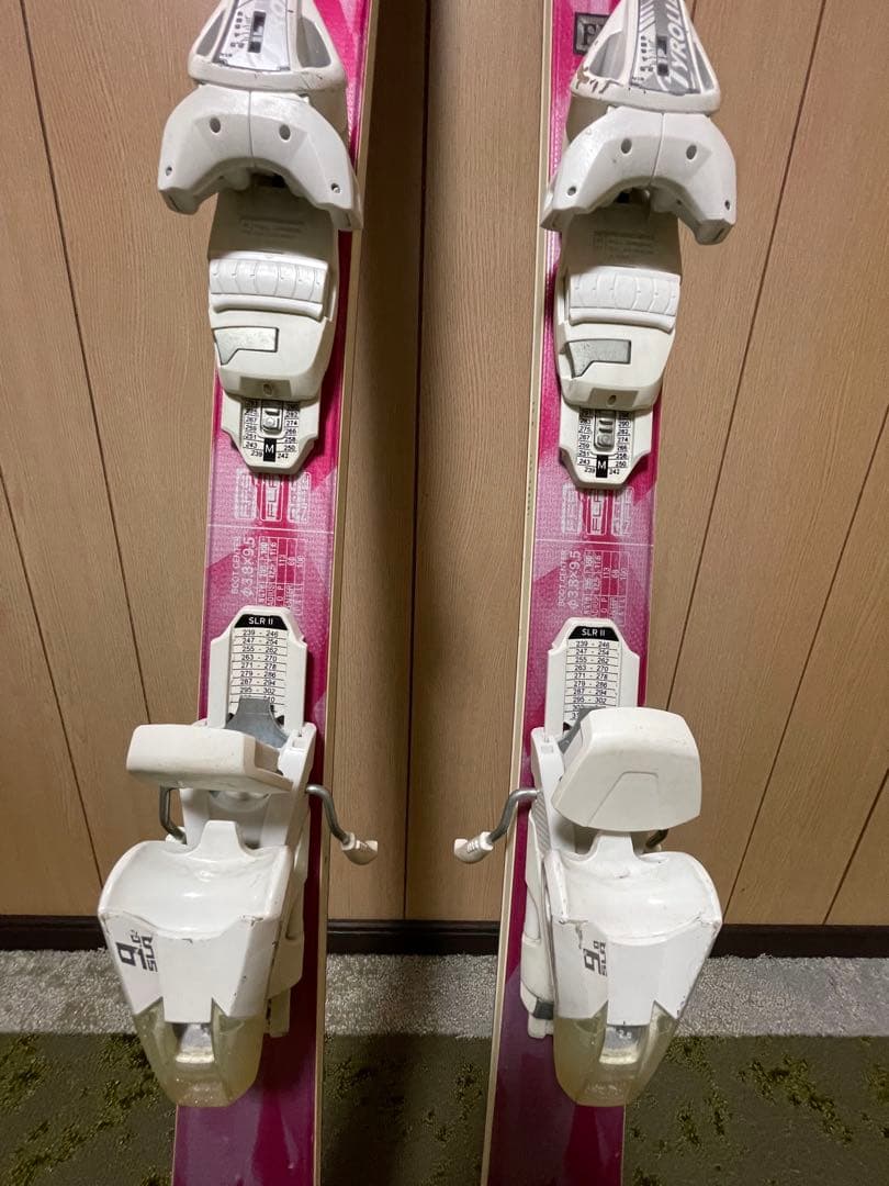 Ogasaka Powder girl ピンク バインディング付き 155cm