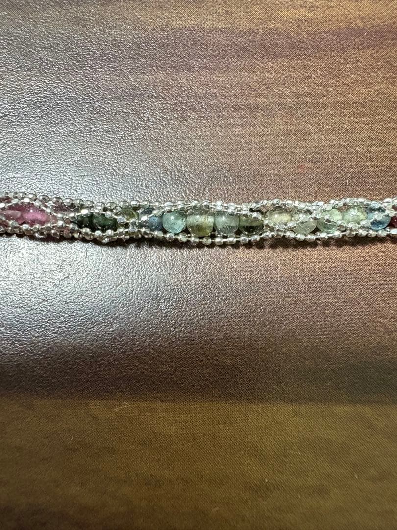 み 豪華 K18WG ネックレス 宝石 12.9g