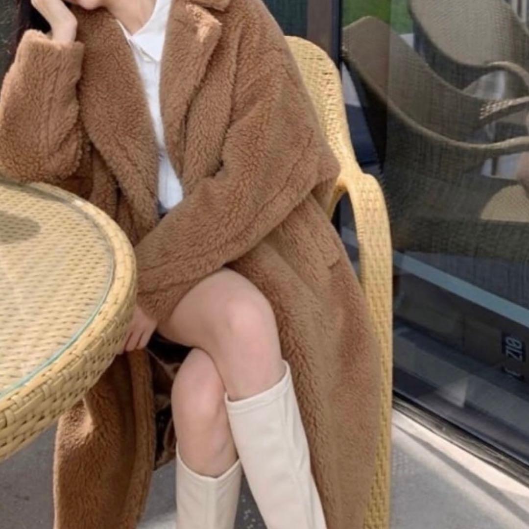 美品 バーバリーロンドン アルパカ100% ニット ブラウン ベージュ