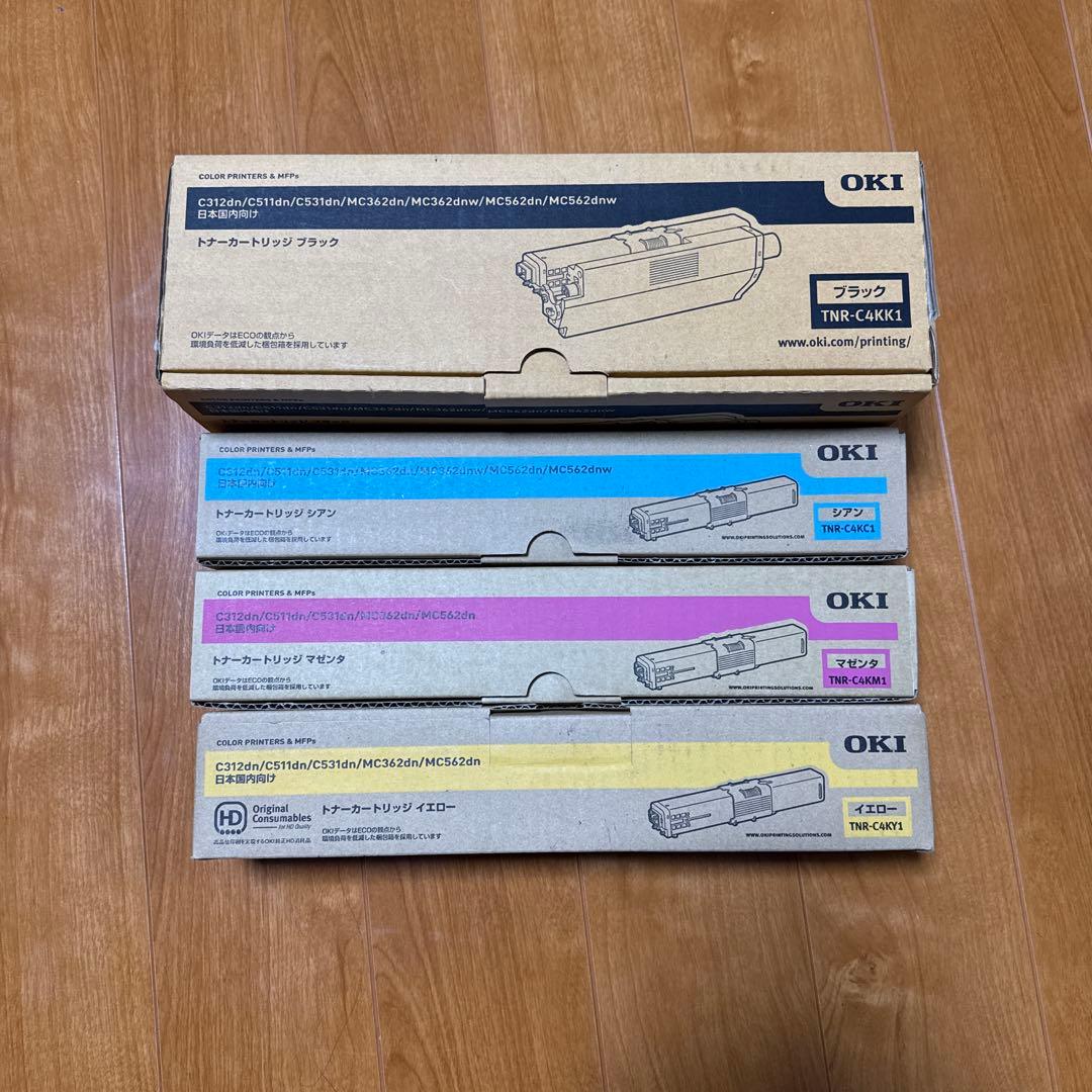OKI トナーカートリッジ 4色セット - メルカリ