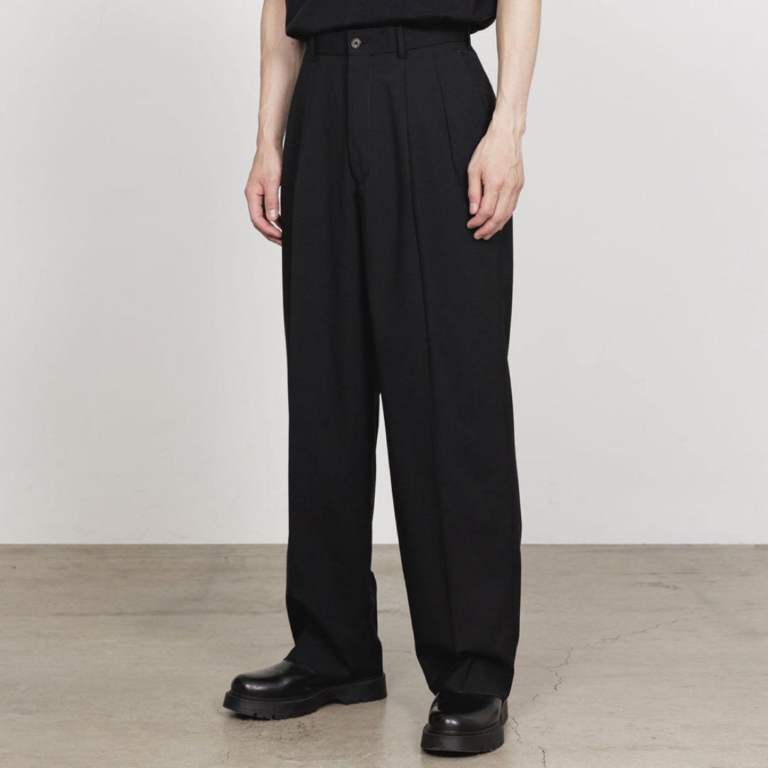 【美品】25ss MARKAWARE トロピカルウールスラックス 3 MARKAWEAR - 25ss MARKAWARE トロピカルウールスラックス 3の通販 by