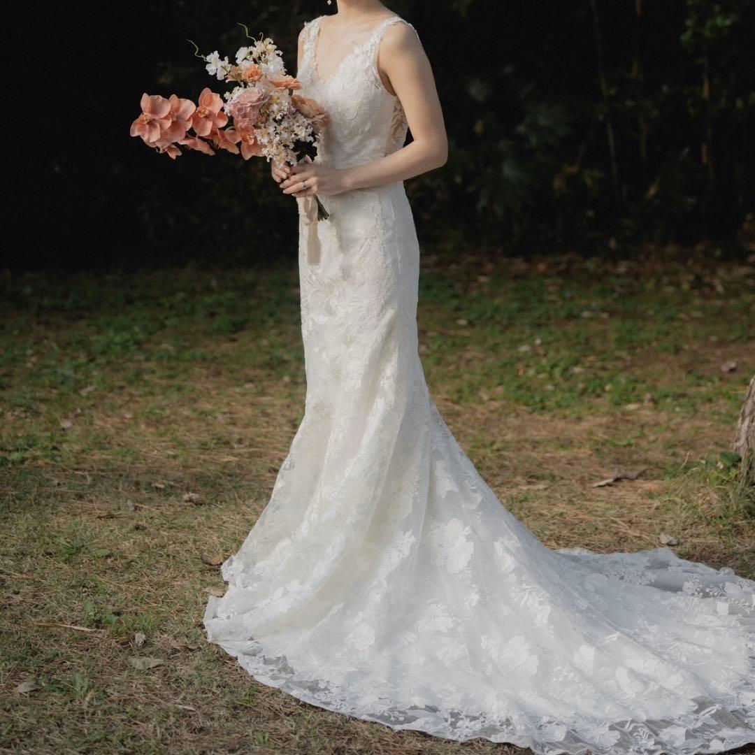 DRESS PRODUCTION 刺繍レース ソフトマーメイド W255 M - メルカリ