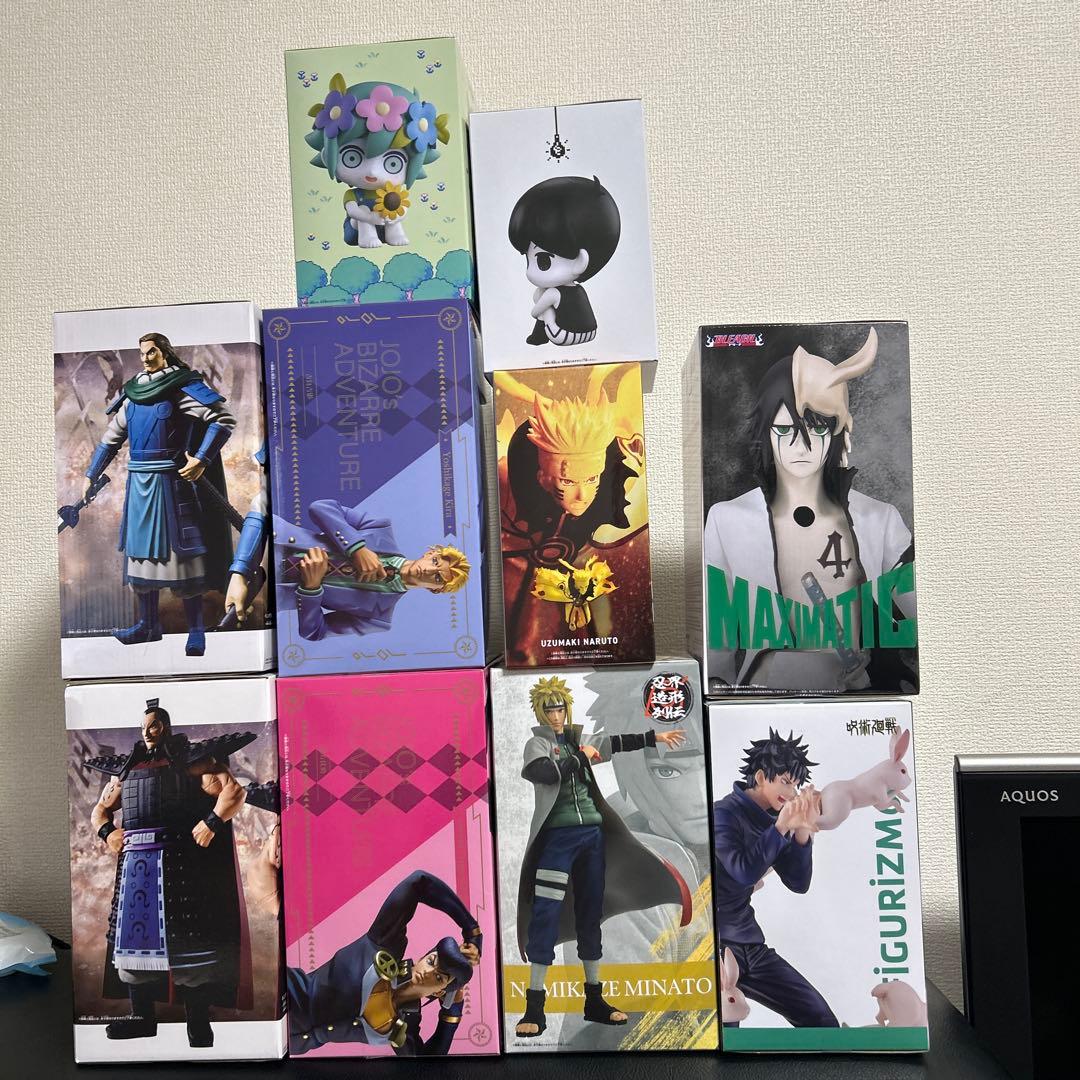 NARUTO・呪術廻戦・ジョジョ他 フィギュア10点まとめ売り - メルカリ