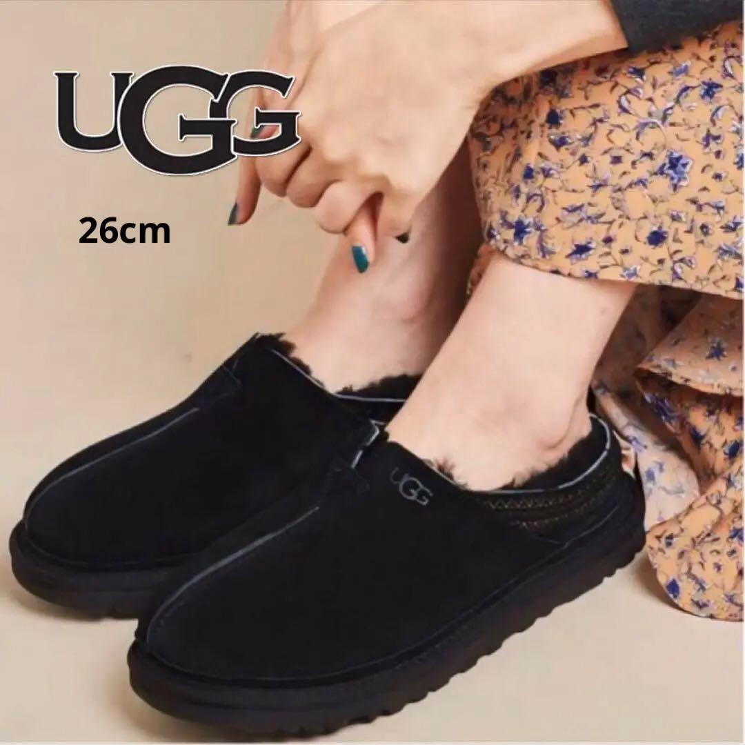 UGG Neuman ニューマン ムートンシューズ アグ 26 ブラック ボア