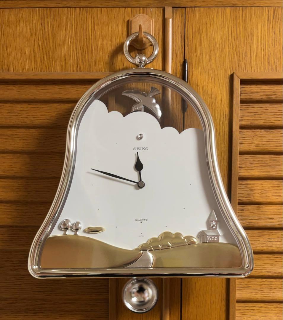 SEIKO 掛け時計 夢飛行 ベル 教会 ヴィンテージ 振り子 アンティーク