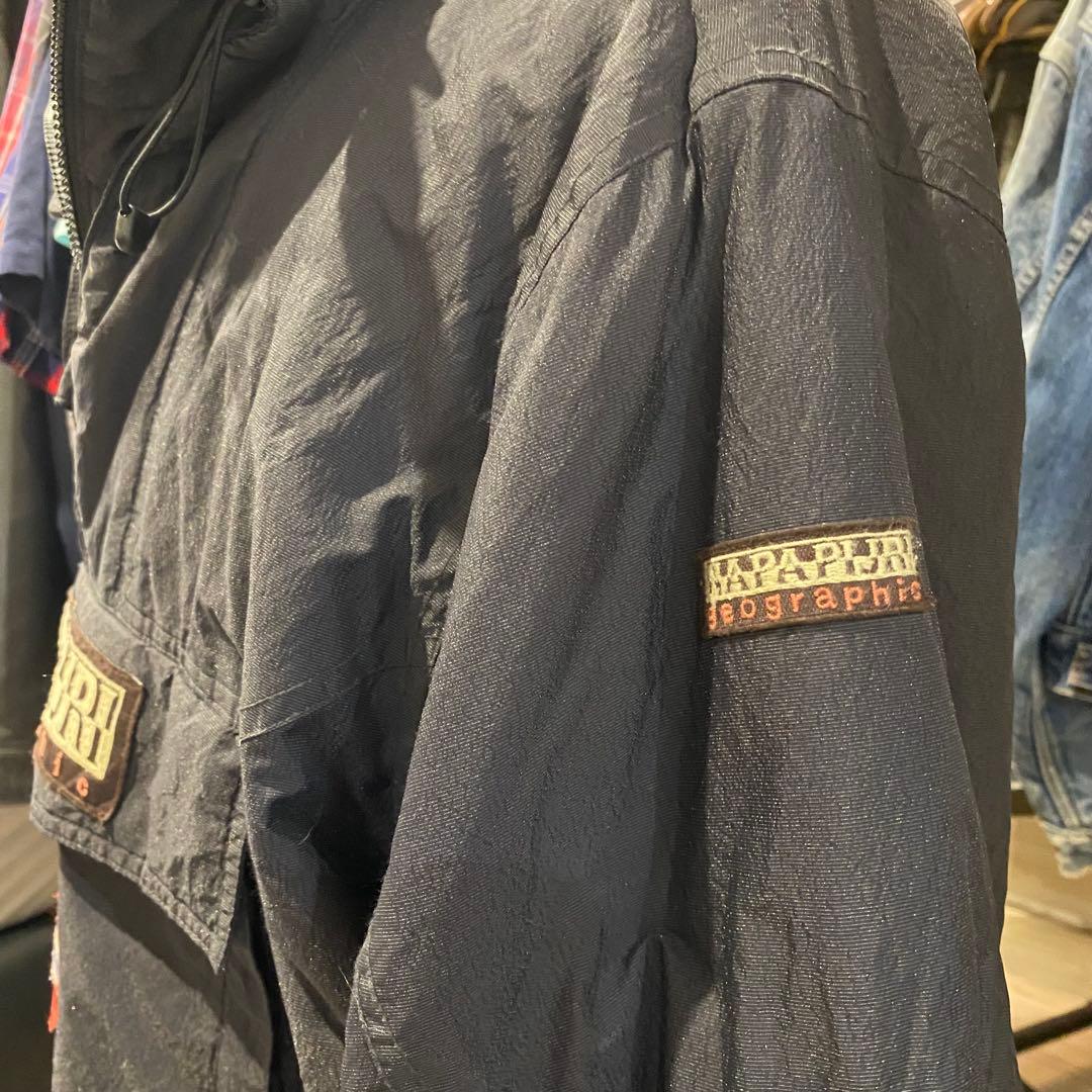 NAPAPIJRI】マウンテンパーカー ナイロンジャケット USED感◎ XL