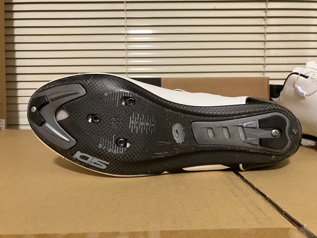 SIDI SHOT2S ホワイト/ブラック 44サイズ(27.3cm)