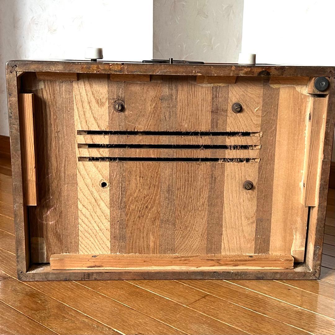 日本ビクター SRE-15 卓上電蓄 真空管ラジオ 昭和レトロ 1947年製