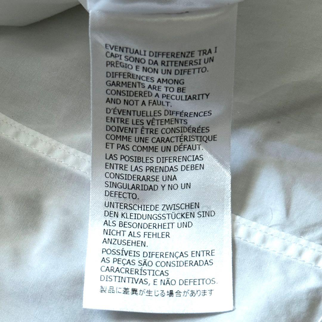 GUCCI 現行タグ ダブルカフスシャツ フレンチカフスシャツ ホワイト