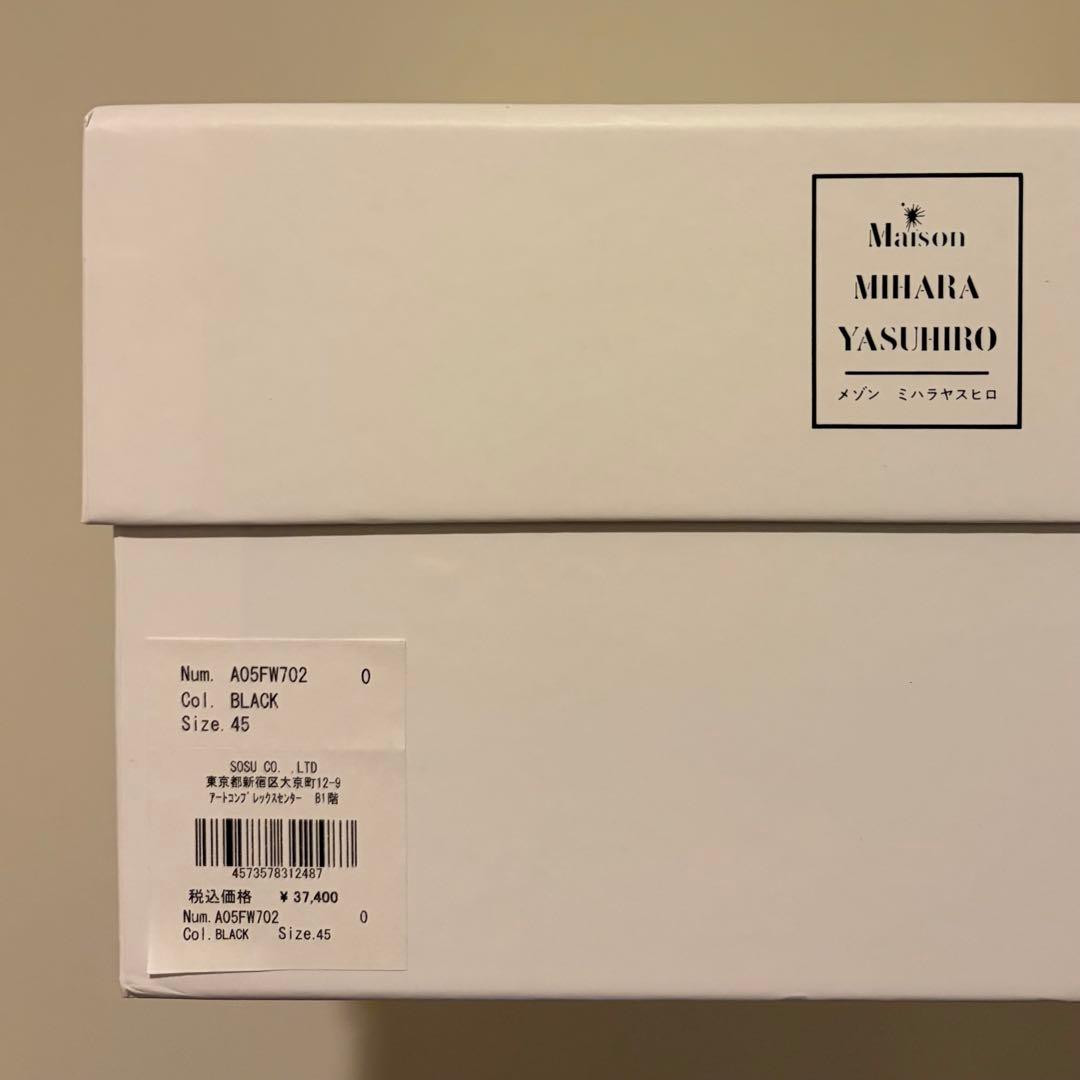 メゾンミハラヤスヒロ ピーターソン OG ソール キャンバス 28.5cm 45