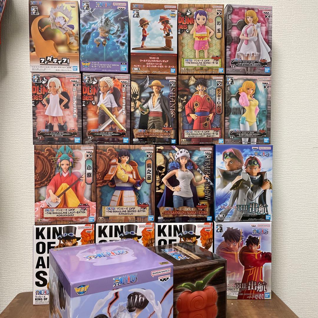 ワンピース　プライズフィギュア【20個セット】まとめ売り 豪華20体セット】ワンピース フィギュア まとめ売り 超ワンピース