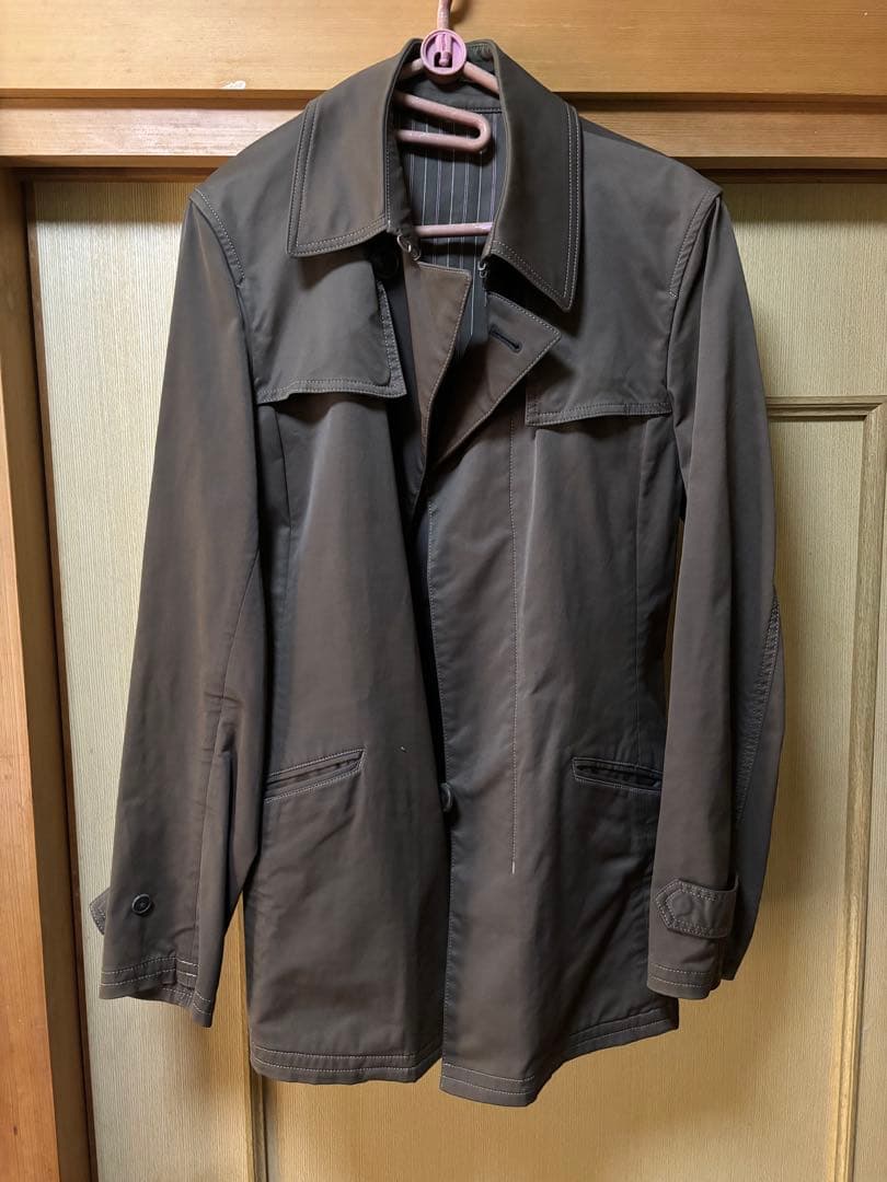 TORNADO MART ブラウン トレンチコート M - メルカリ