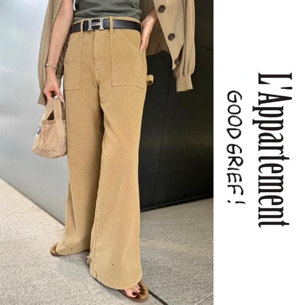 24SS GOOD GRIEF DAMAGED PAINTER PANTS - メルカリ