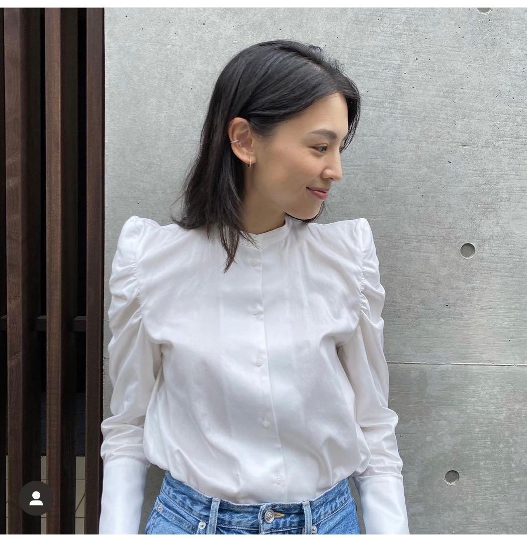 ラドロー LUDLOW BRUZZIブラウス 白 定番 申真衣 - メルカリ