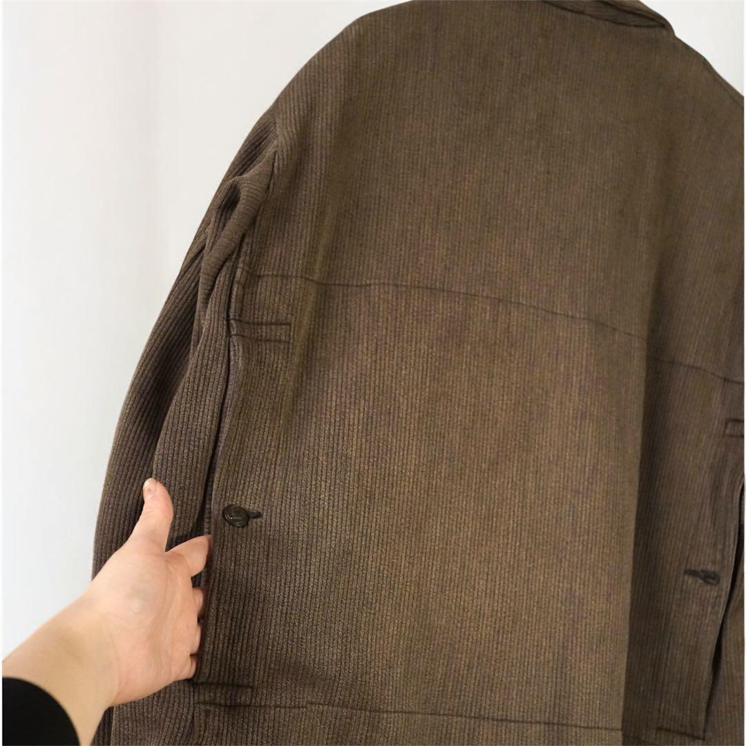 わ*ん様 50s ハンティングジャケット 動物ボタン フレンチヴィンテージ