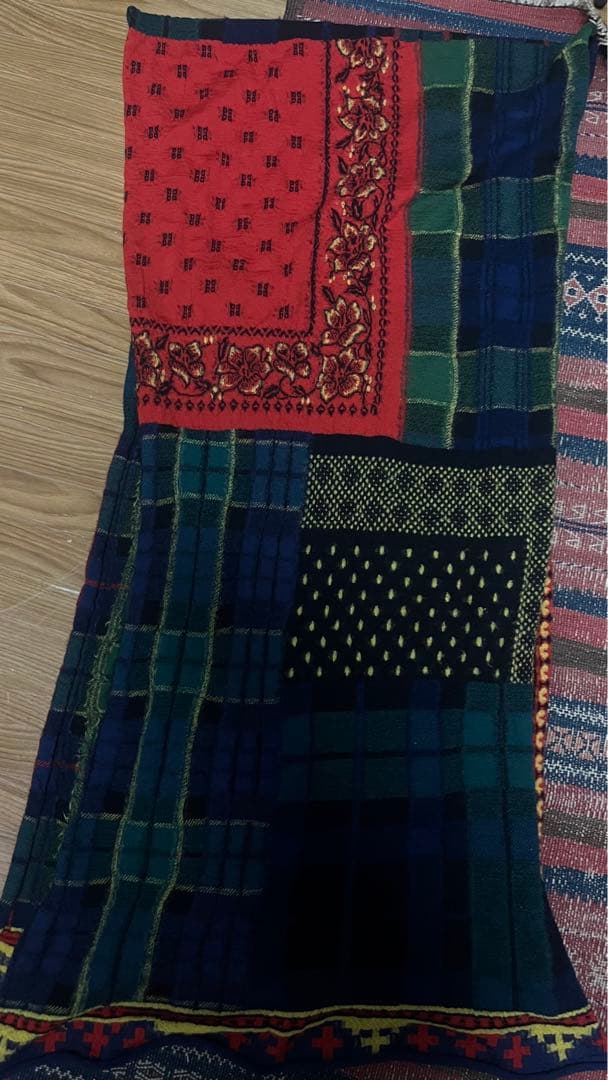 kapital キャピタル 縮絨ウールマフラー KAPITAL（キャピタル）縮絨ウール 縮絨ウール Alaska Ravenマフラー