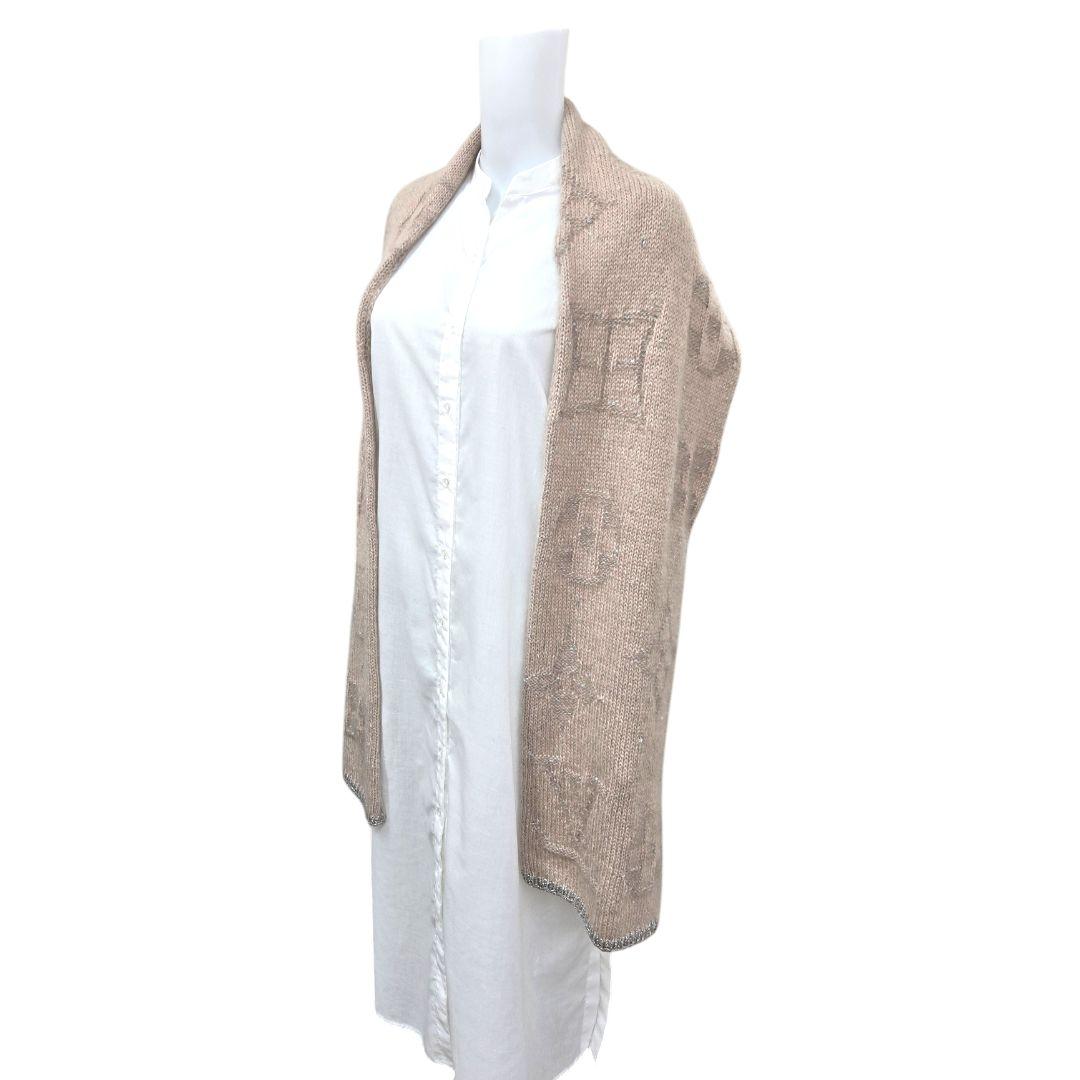 ろ*ん様 ルイヴィトン M75096 エシャルプ モノグラム サンセット