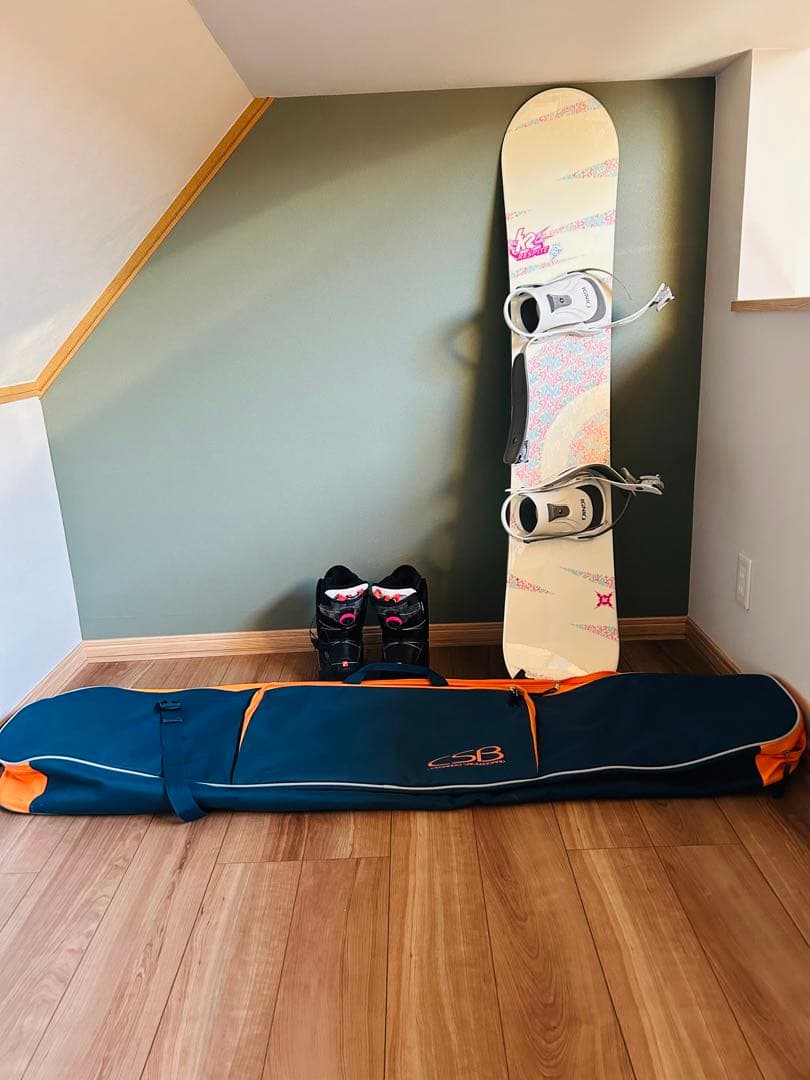 K2 スノーボード/フルセット レディースモデル ケース付 K2 35%off ラスト1本 141 スノーボード 板 ケーツー MEDIUM ミディアム