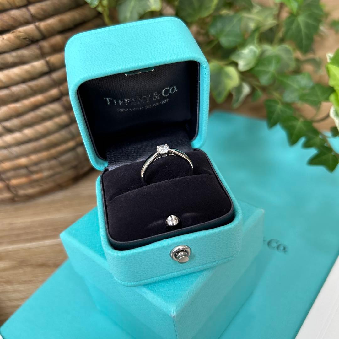 ティファニー　ハーモニーダイヤモンドリング　9号　IF　0.26ct　プラチナ