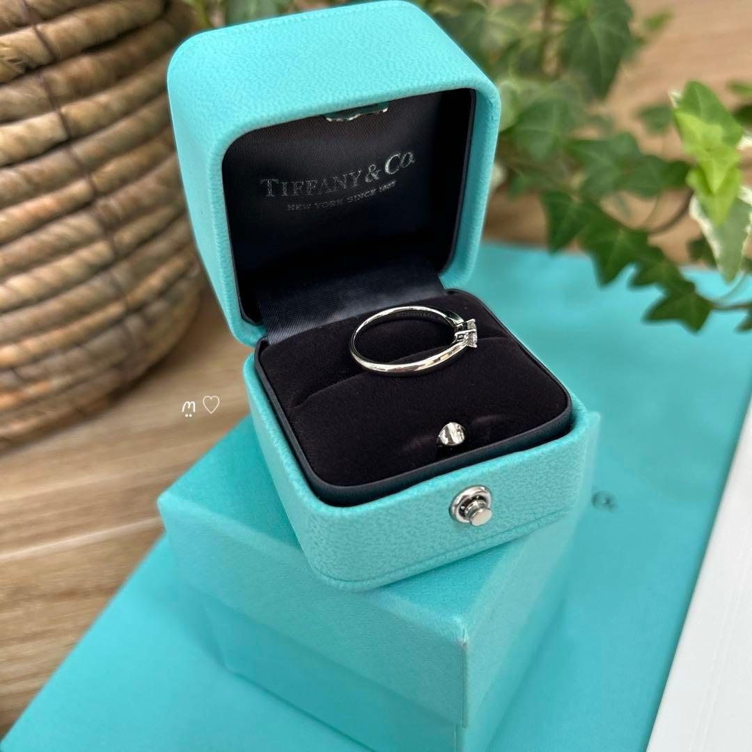 ティファニー　ハーモニーダイヤモンドリング　9号　IF　0.26ct　プラチナ