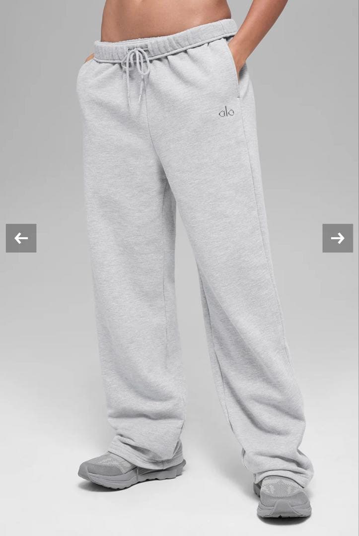 新品】ALO Accolade ストレートレッグ スウェットパンツ XS - メルカリ