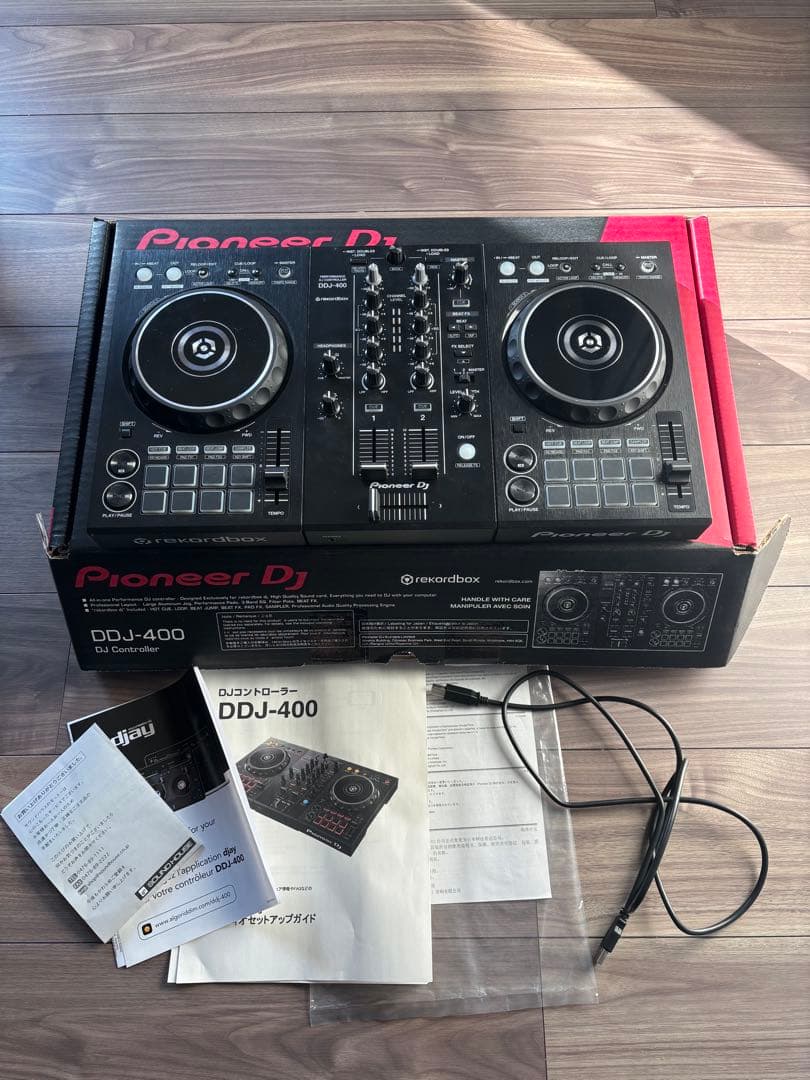Pioneer DJ DDJ-400 DJコントローラー　箱付　フレンズ購入品 DDJ-400 DJコントローラー(rekordbox) | 撮影機材や放送機材のレンタル