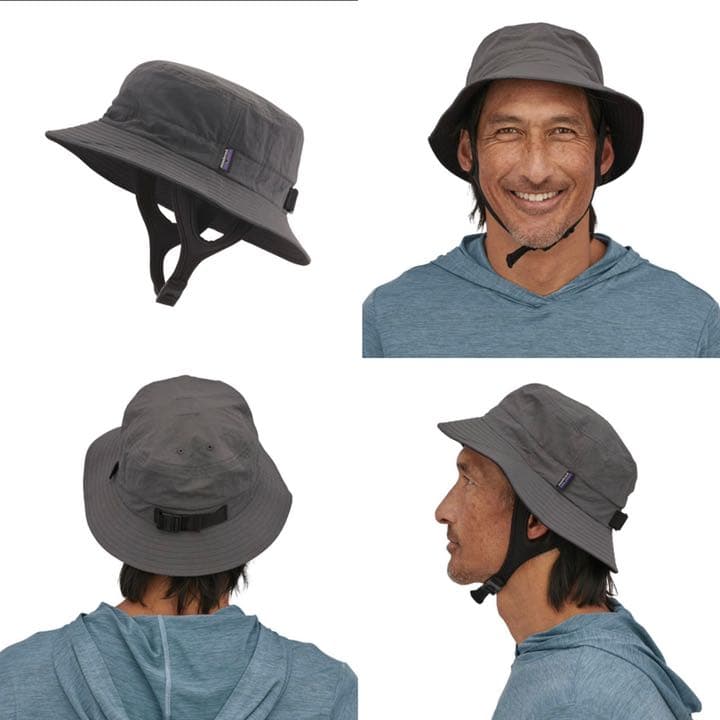 完売商品 Lサイズ パタゴニア サーフブリム サーフハット グレー