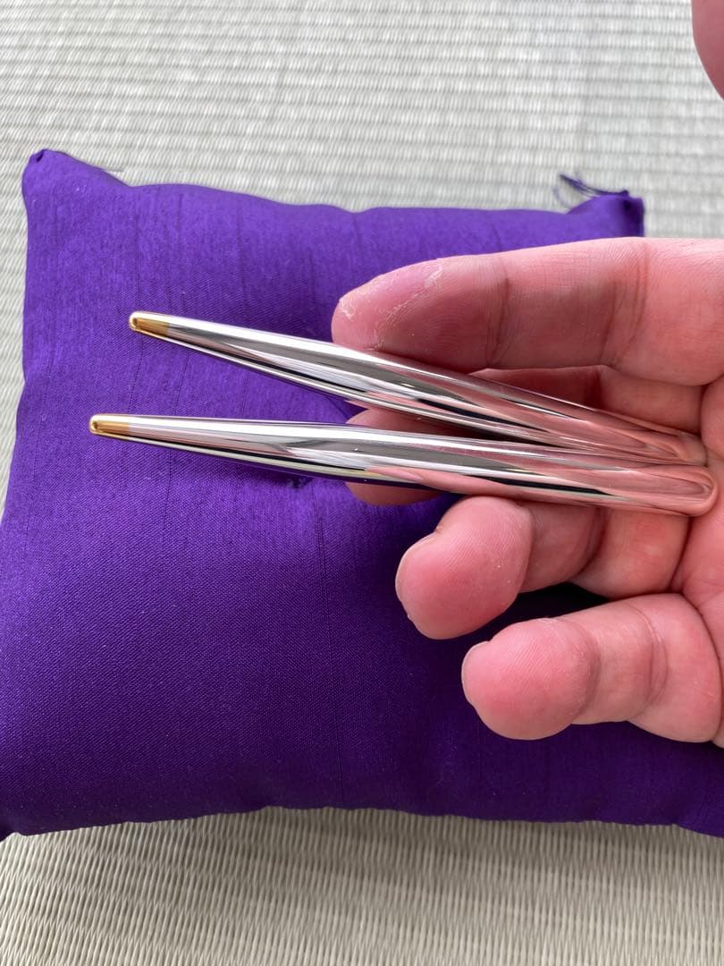 アーシング✖️純金てい鍼 笑凛棒プレミアム（2本セット） ご