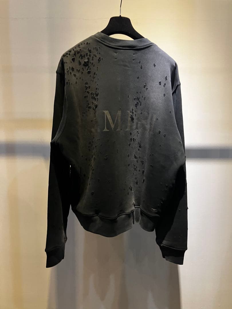 購入用　2点セット　AMIRI スウェット　Lサイズ ☆関税・送料込み【AMIRI】アミリ ロゴ スウェット トレーナー (AMIRI