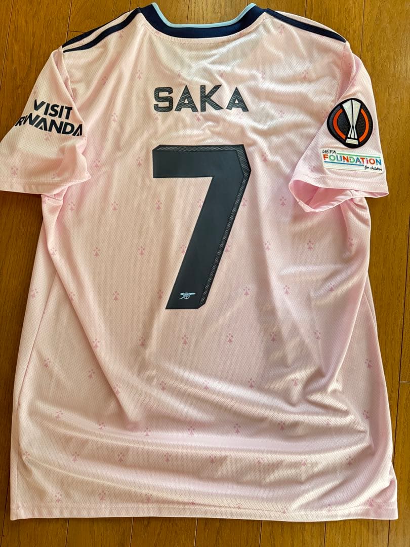 公式】アーセナル 22/23 ユニフォーム3rd #7 サカ