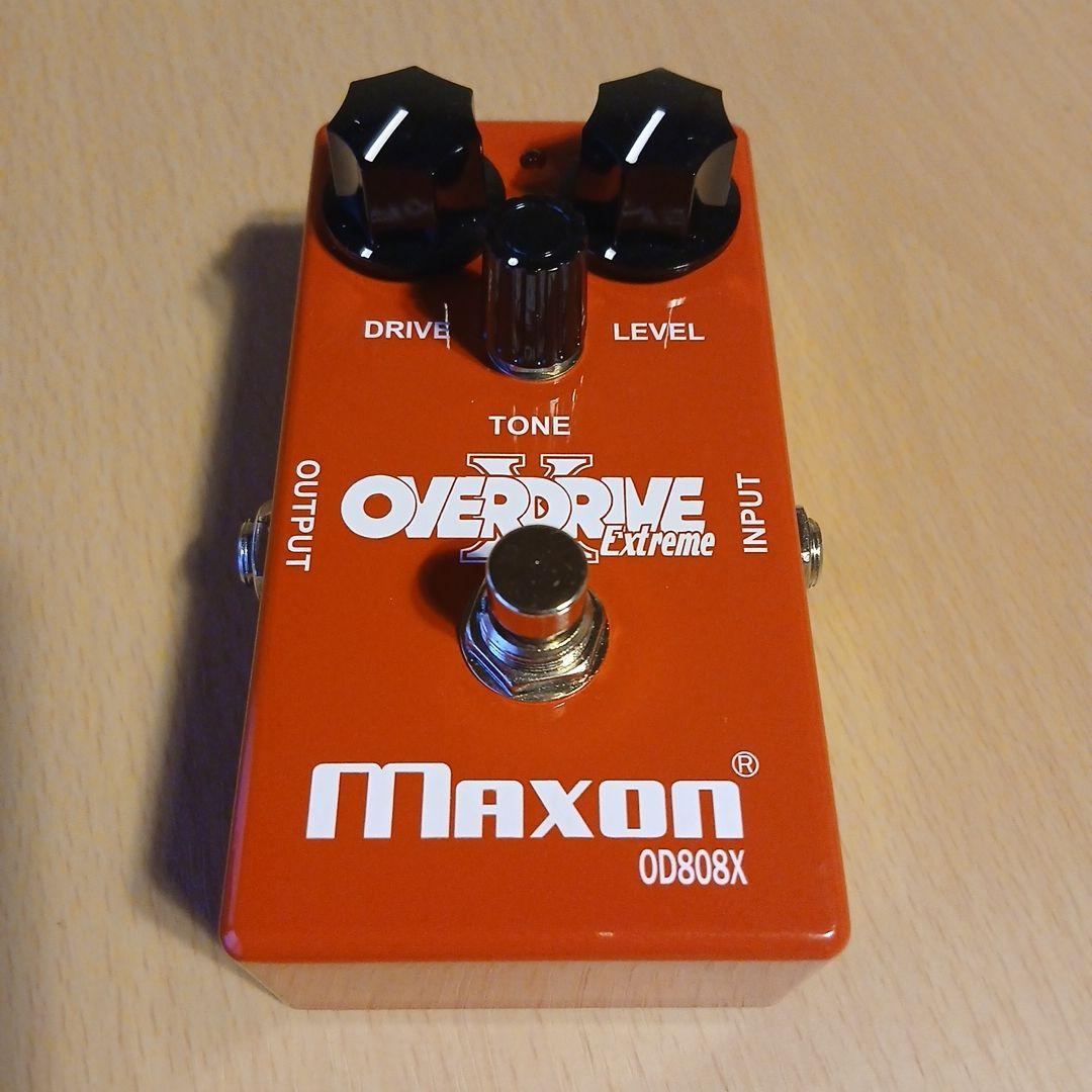 【新品同様】Maxon OD808X オーバードライブペダル Maxon Overdrive Extreme (OD808X) – Godlyke, Inc.