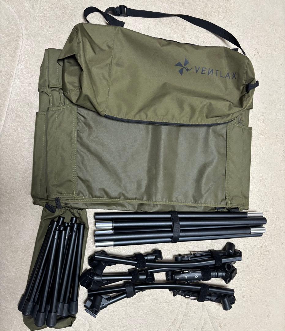 ヴェントラックス 2WAY アジャスタブルコット オリーブ - メルカリ