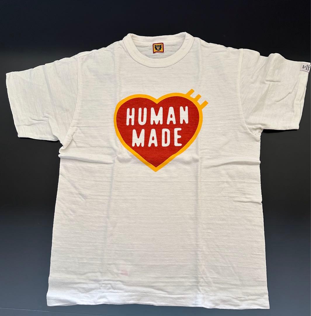 ヒューマンメイド ハート ロゴ Tシャツ Mサイズ - メルカリ